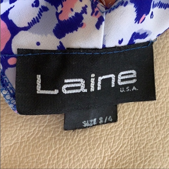 VINTAGE Floral Dress size 3/4 - Picture 4 of 4